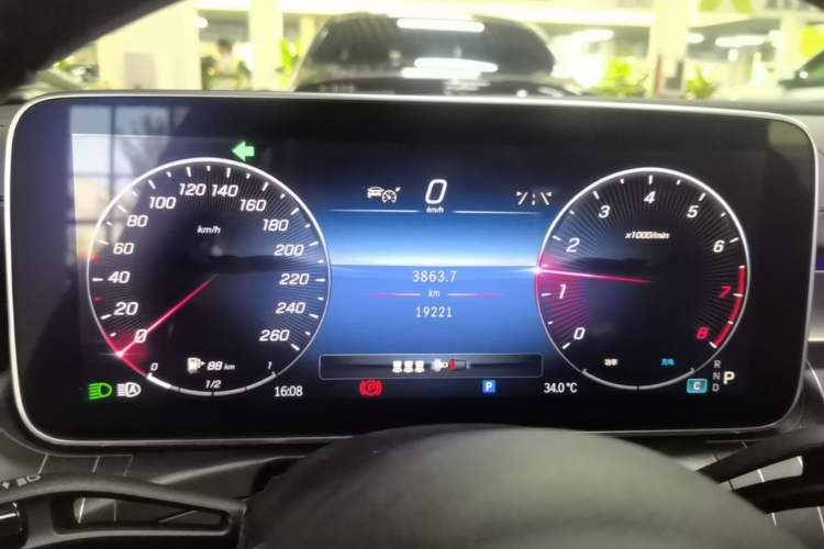 Used Mercedes-Benz C-Class 2023 Revised C 200 L Sport Edition Instrument Cluster