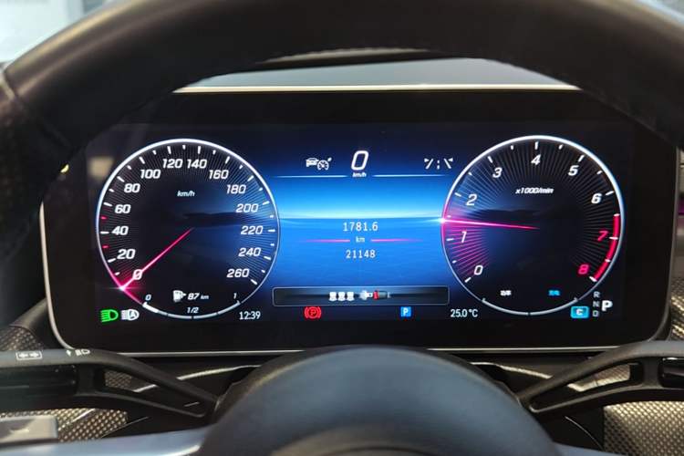 Used Mercedes-Benz C-Class 2023 Restyled C 260 L Sport Edition Instrument Cluster