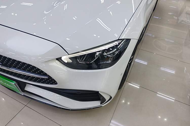 Used Mercedes-Benz C-Class 2023 Second Facelift C 260 L Starry Night Sports Edition Left Front Headlight