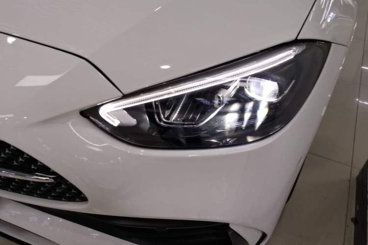 Used Mercedes-Benz C-Class 2023 Second Facelift C 260 L Starry Night Sports Edition Left Front Headlight