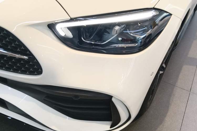 Used Mercedes-Benz C-Class 2023 Second Facelift C 260 L Starry Night Sports Edition Left Front Headlight
