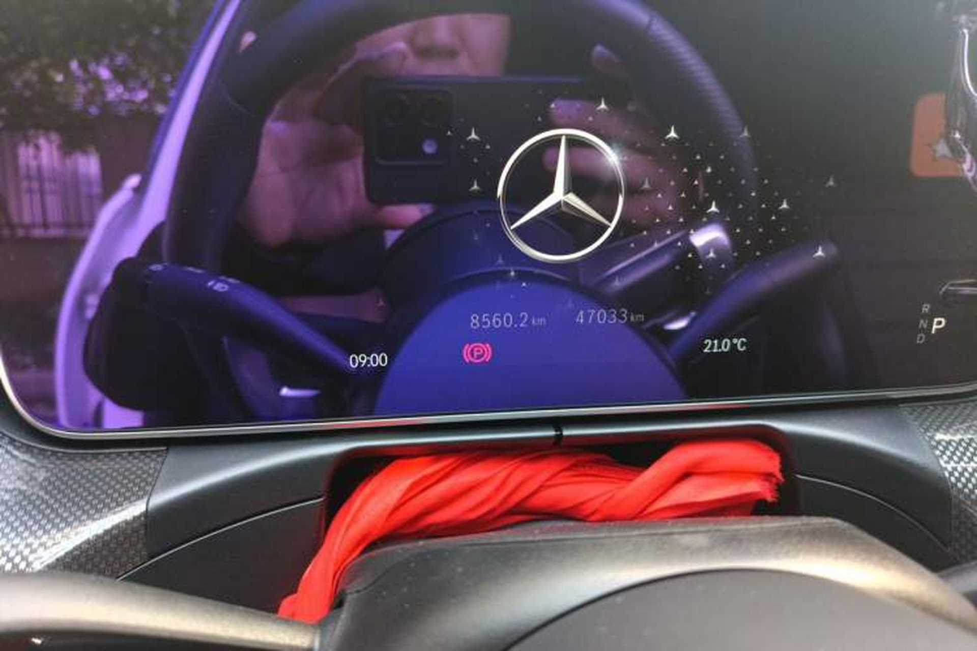 Used Mercedes-Benz C-Class 2023 Restyled C 260 L Sport Edition Odometer Close Up