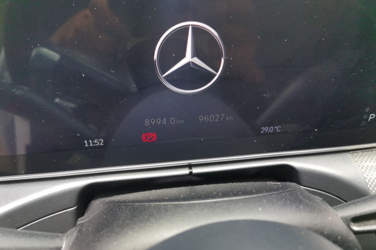 Used Mercedes-Benz C-Class 2023 C 260 L Sport Edition Odometer Close Up