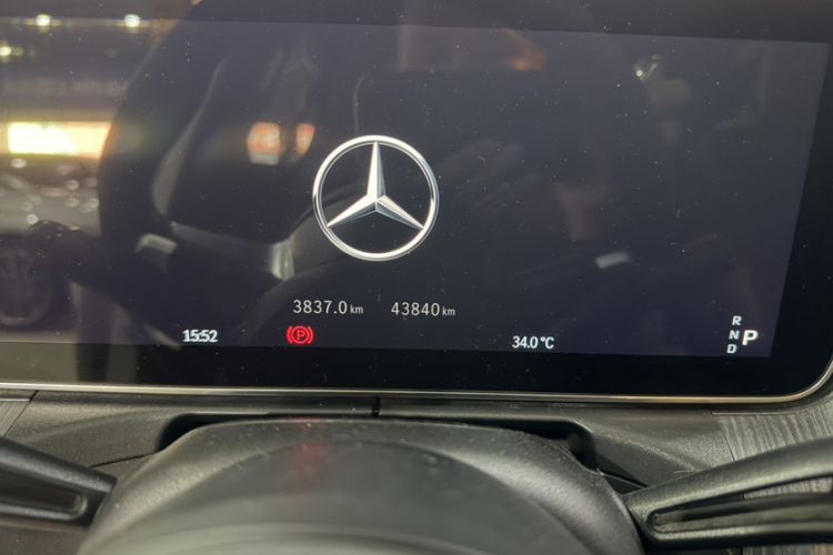 Used Mercedes-Benz C-Class 2023 C 260 L Sport Edition Odometer Close Up