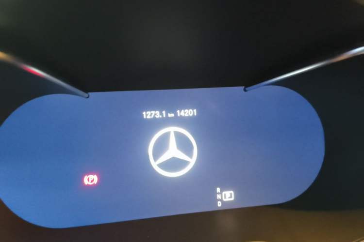 Used Mercedes-Benz C-Class 2023 C 260 Coupe Odometer Close Up