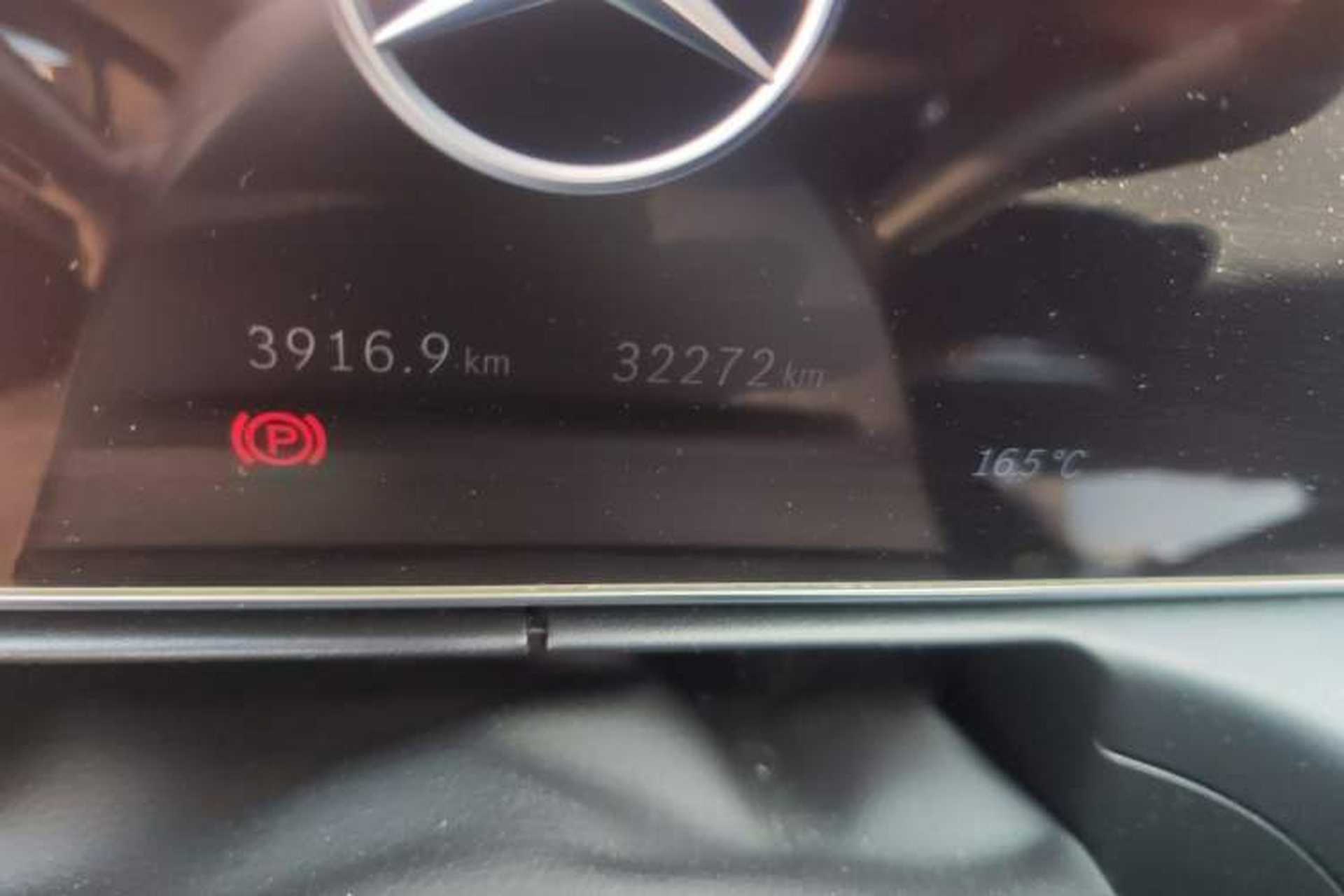Used Mercedes-Benz C-Class 2023 C 200 L Sport Edition Odometer Close Up