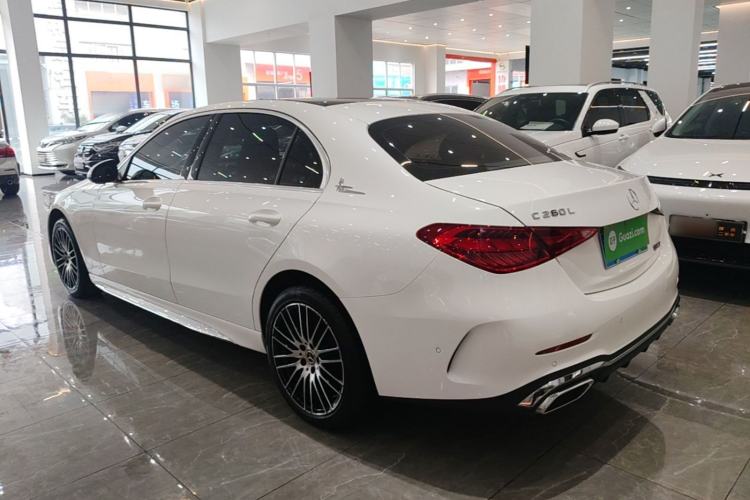 Used Mercedes-Benz C-Class 2023 Restyled C 260 L Sport Edition Rear Left 45 Deg