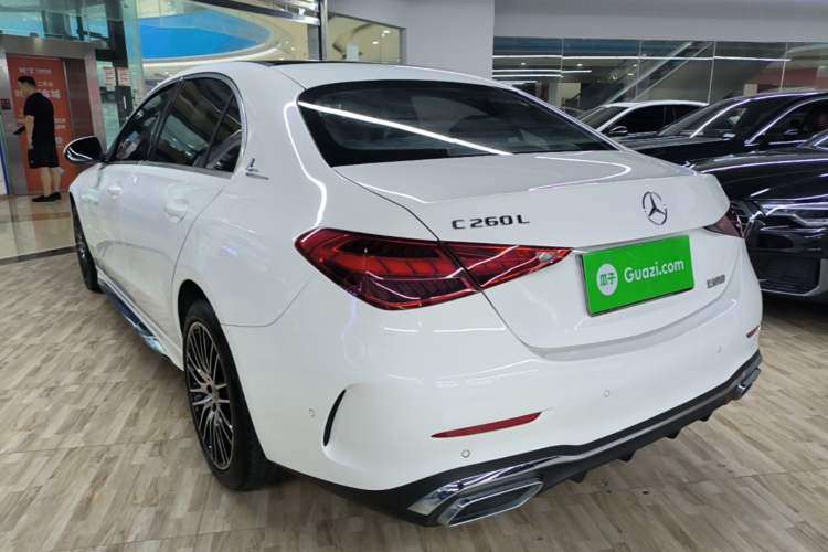 Used Mercedes-Benz C-Class 2023 Second Facelift C 260 L Sport Edition Rear Left 45 Deg
