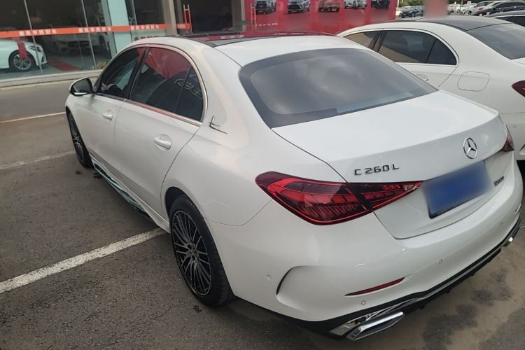 Used Mercedes-Benz C-Class 2023 Restyled C 260 L Sport Edition Rear Left 45 Deg