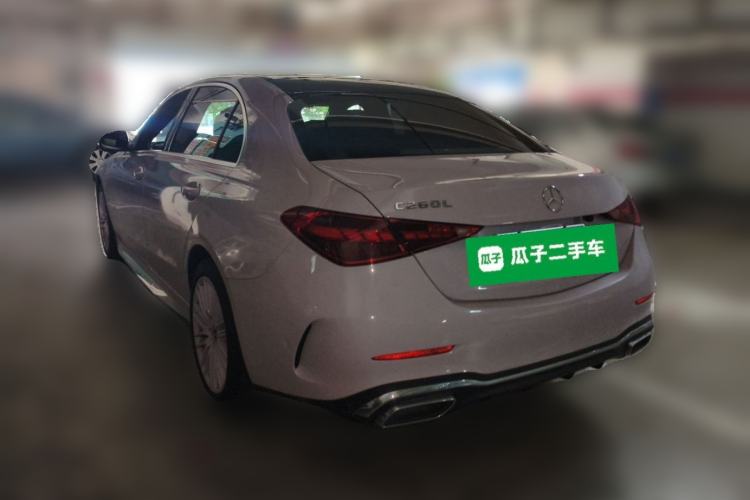 Used Mercedes-Benz C-Class 2023 C 260 L Rear Left 45 Deg