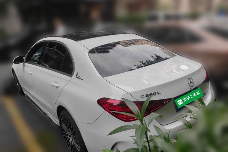 Used Mercedes-Benz C-Class 2023 Restyled C 260 L Sport Edition Rear Left 45 Deg