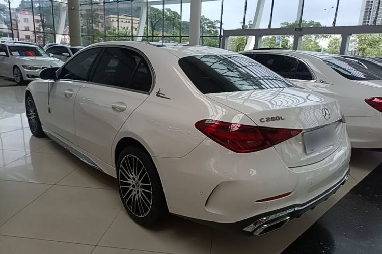 Used Mercedes-Benz C-Class 2023 Restyled C 260 L Sport Edition Rear Left 45 Deg