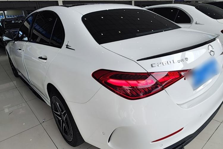 Used Mercedes-Benz C-Class 2023 Second Facelift C 260 L Starry Night Sports Edition Rear Left 45 Deg