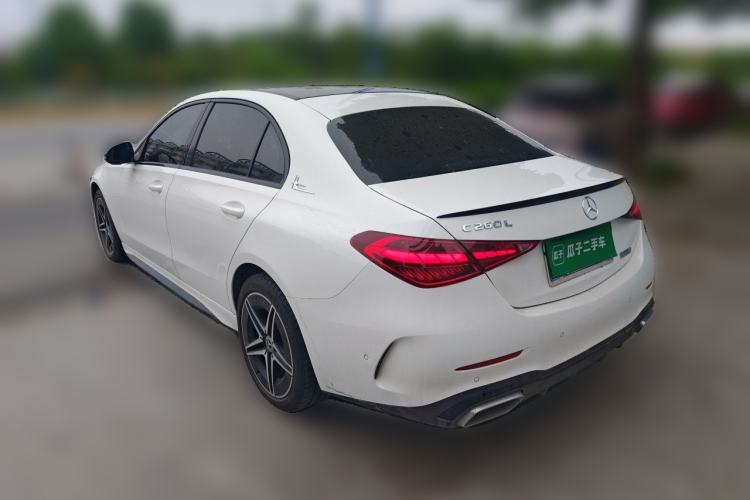 Used Mercedes-Benz C-Class 2023 Second Facelift C 260 L Starry Night Sports Edition Rear Left 45 Deg