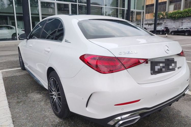 Used Mercedes-Benz C-Class 2023 C 260 L Sport Edition Rear Left 45 Deg
