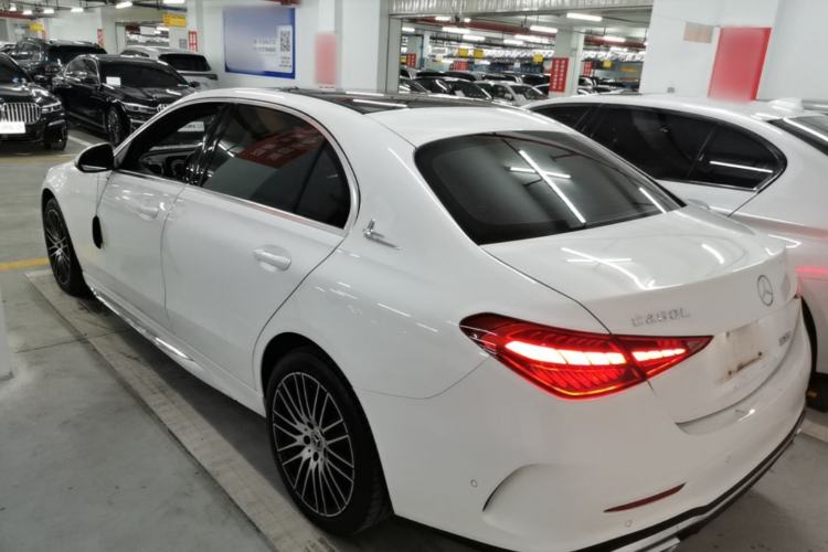 Used Mercedes-Benz C-Class 2023 C 260 L Sport Edition Rear Left 45 Deg