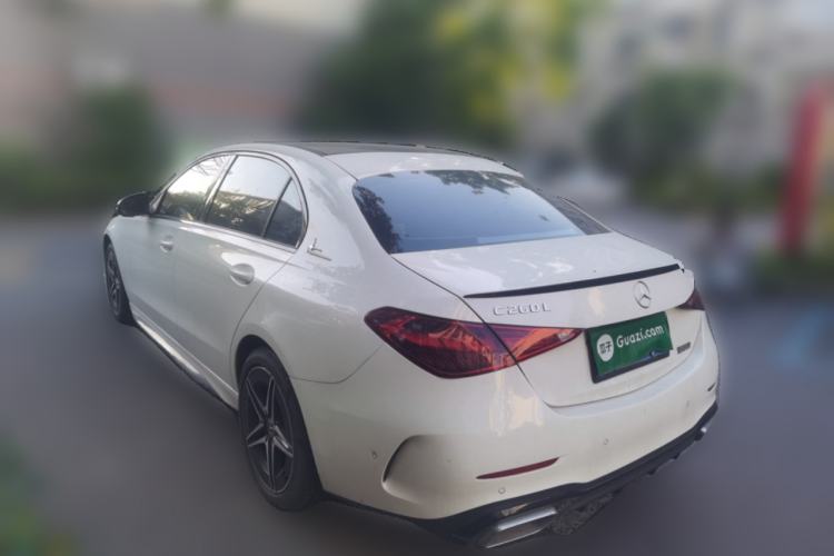 Used Mercedes-Benz C-Class 2023 C 260 L Bright Night Sports Edition Rear Left 45 Deg