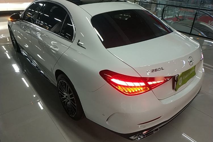 Used Mercedes-Benz C-Class 2023 Second Facelift C 260 L Sport Edition Rear Left 45 Deg