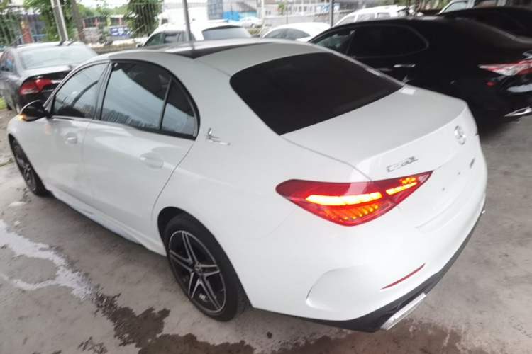 Used Mercedes-Benz C-Class 2023 C 260 L Bright Night Sports Edition Rear Left 45 Deg