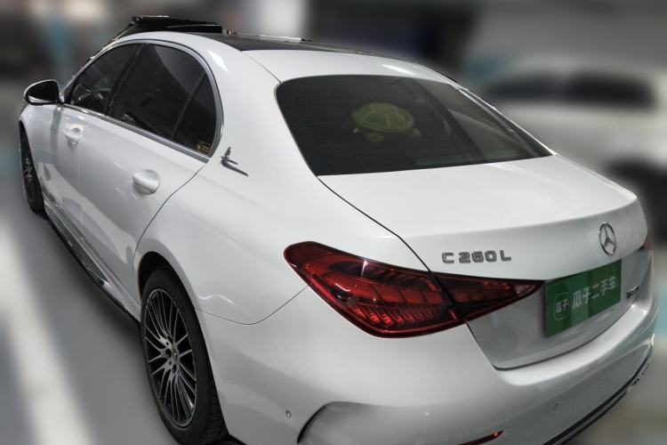 Used Mercedes-Benz C-Class 2023 Facelift C 260 L Rear Left 45 Deg