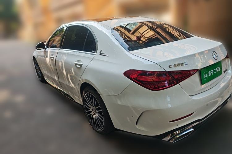 Used Mercedes-Benz C-Class 2023 Restyled C 260 L Sport Edition Rear Left 45 Deg