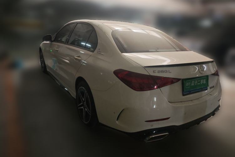 Used Mercedes-Benz C-Class 2023 Restyled C 260 L Night Edition Sports Version Rear Left 45 Deg
