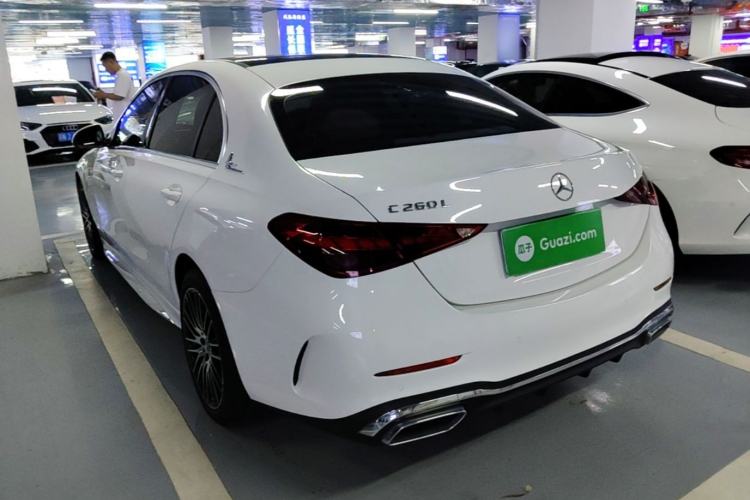 Used Mercedes-Benz C-Class 2023 Restyled C 260 L Sport Edition Rear Left 45 Deg