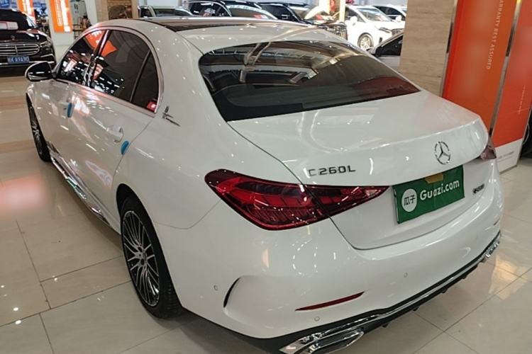 Used Mercedes-Benz C-Class 2023 C 260 L Sport Edition Rear Left 45 Deg