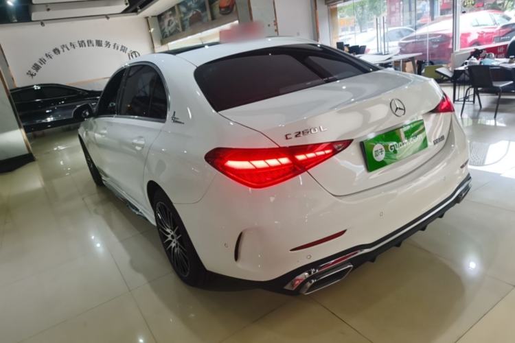 Used Mercedes-Benz C-Class 2023 Restyled C 260 L Sport Edition Rear Left 45 Deg