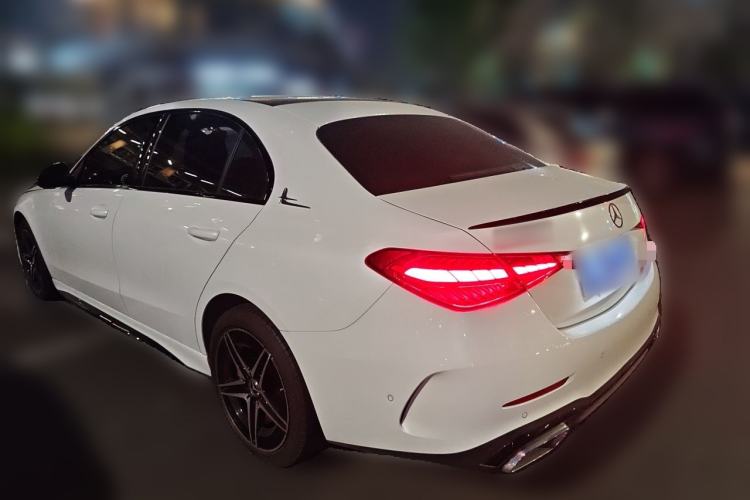 Used Mercedes-Benz C-Class 2023 Second Facelift C 260 L Starry Night Sports Edition Rear Left 45 Deg
