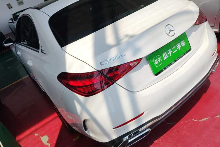 Used Mercedes-Benz C-Class 2023 Second Facelift C 260 L Sport Edition Rear Left 45 Deg