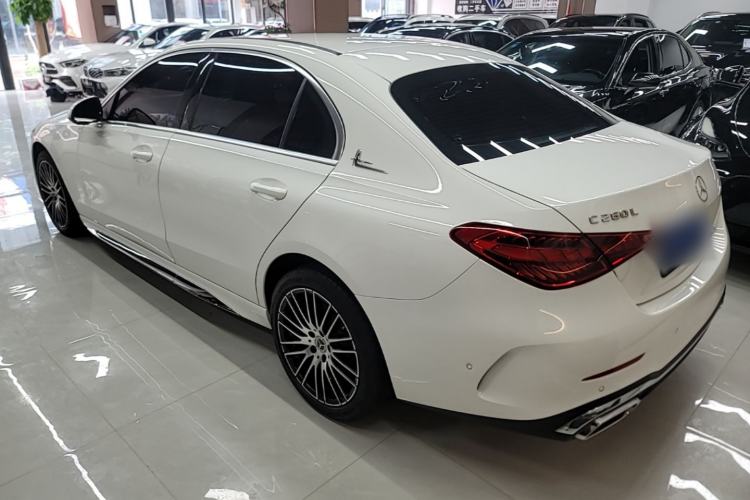 Used Mercedes-Benz C-Class 2023 Revised C 200 L Sport Edition Rear Left 45 Deg