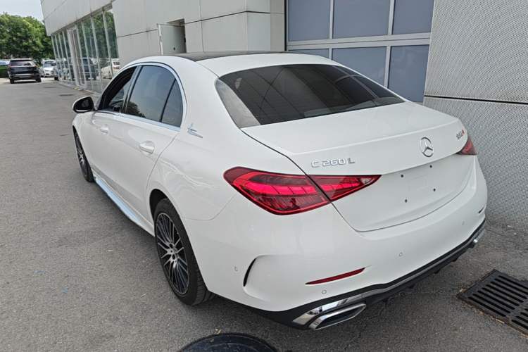 Used Mercedes-Benz C-Class 2023 Second Facelift C 260 L Sport Edition Rear Left 45 Deg
