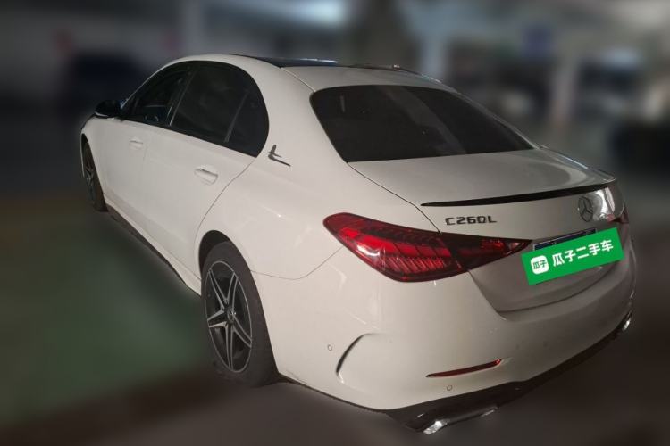 Used Mercedes-Benz C-Class 2023 C 260 L Bright Night Sports Edition Rear Left 45 Deg
