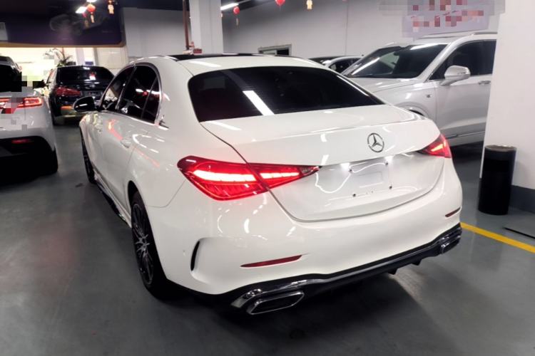 Used Mercedes-Benz C-Class 2023 Second Facelift C 260 L Sport Edition Rear Left 45 Deg