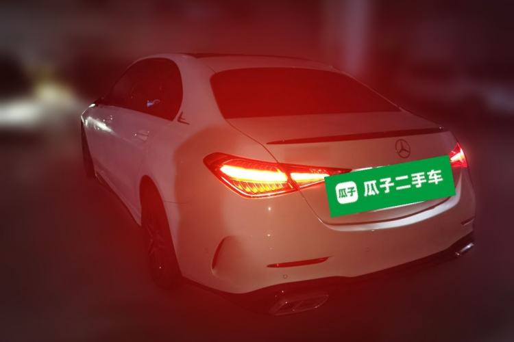 Used Mercedes-Benz C-Class 2023 Restyled C 260 L Night Edition Sports Version Rear Left 45 Deg