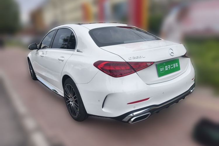 Used Mercedes-Benz C-Class 2023 C 260 L Sport Edition Rear Left 45 Deg
