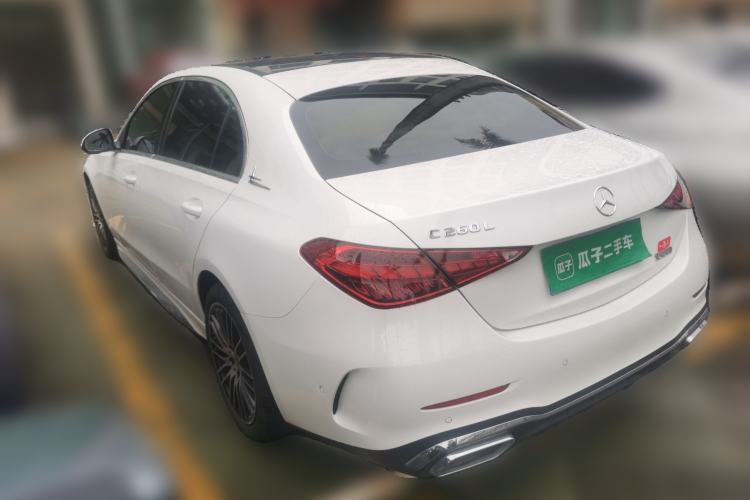 Used Mercedes-Benz C-Class 2023 Second Facelift C 260 L Sport Edition Rear Left 45 Deg
