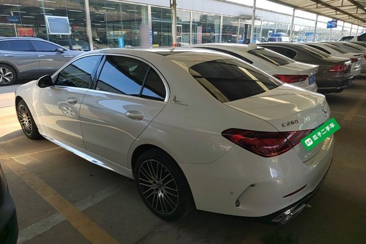 Used Mercedes-Benz C-Class 2023 Restyled C 260 L Sport Edition Rear Left 45 Deg
