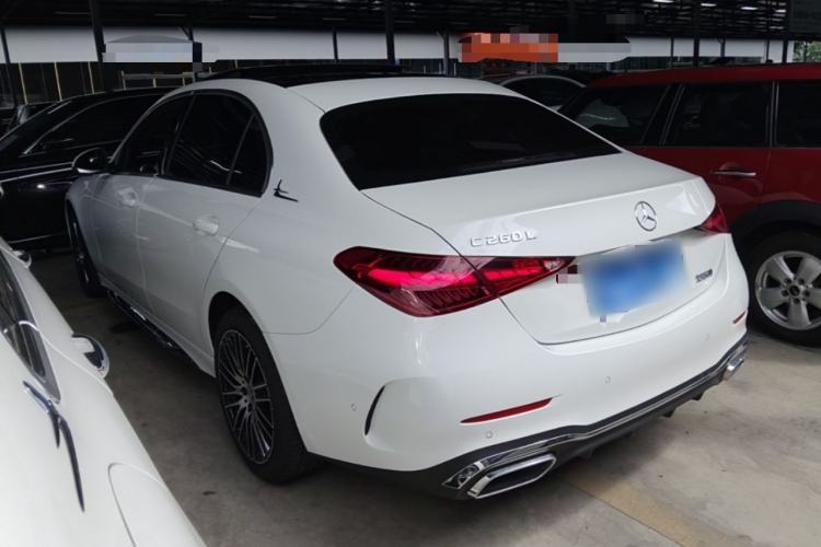 Used Mercedes-Benz C-Class 2023 Restyled C 260 L Sport Edition Rear Left 45 Deg