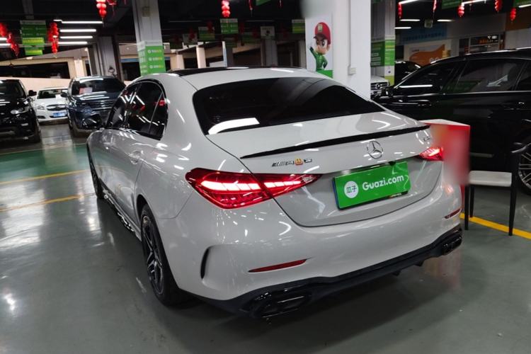 Used Mercedes-Benz C-Class 2023 C 260 L Bright Night Sports Edition Rear Left 45 Deg