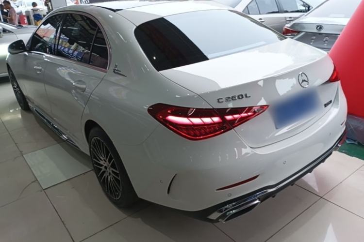 Used Mercedes-Benz C-Class 2023 Restyled C 260 L Sport Edition Rear Left 45 Deg