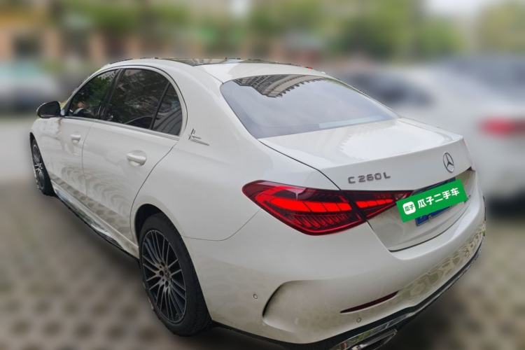 Used Mercedes-Benz C-Class 2023 Second Facelift C 260 L Sport Edition Rear Left 45 Deg