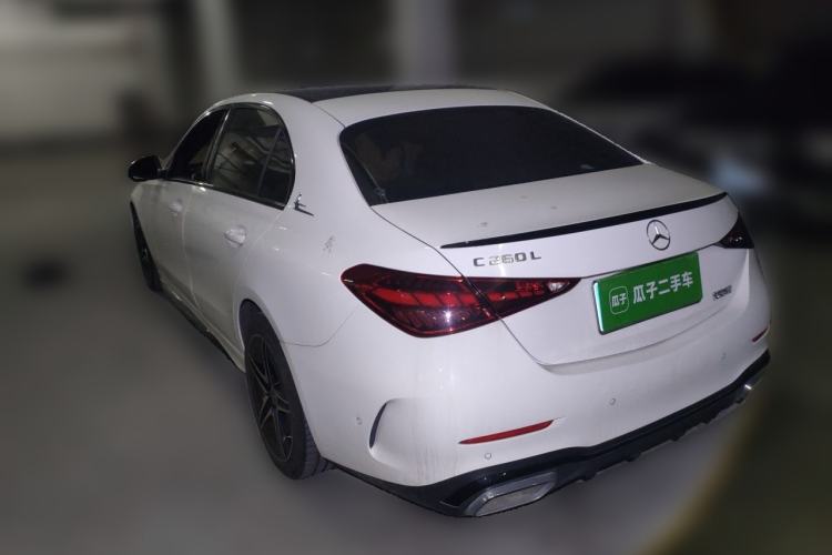 Used Mercedes-Benz C-Class 2023 Second Facelift C 260 L Starry Night Sports Edition Rear Left 45 Deg