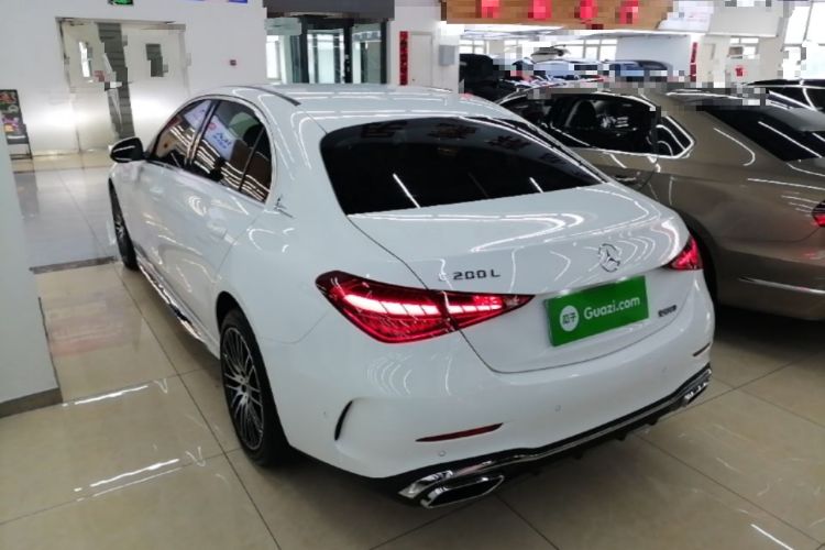 Used Mercedes-Benz C-Class 2023 C 200 L Sport Edition Rear Left 45 Deg