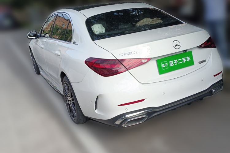 Used Mercedes-Benz C-Class 2023 C 260 L Sport Edition Rear Left 45 Deg