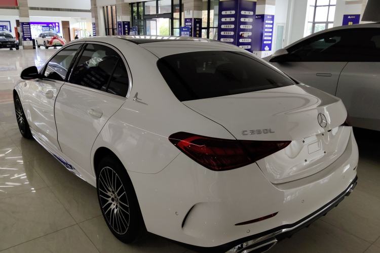 Used Mercedes-Benz C-Class 2023 Second Facelift C 260 L Sport Edition Rear Left 45 Deg
