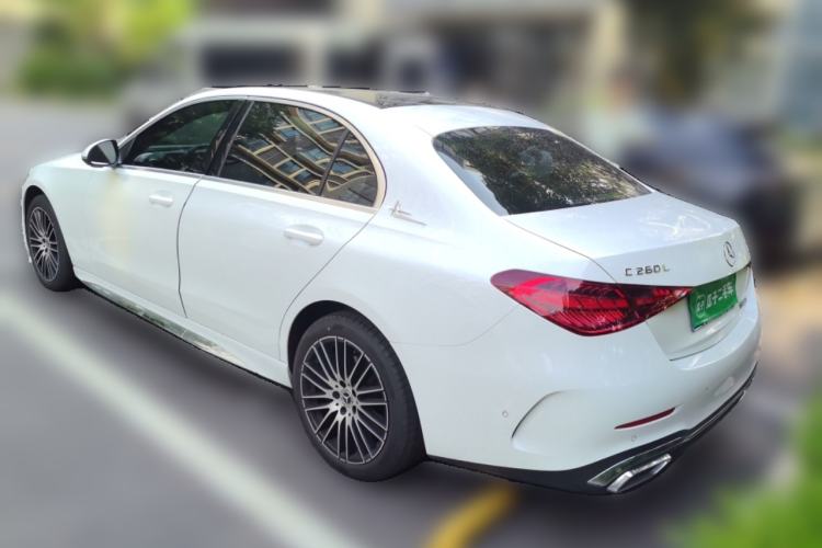 Used Mercedes-Benz C-Class 2023 Second Facelift C 260 L Sport Edition Rear Left 45 Deg