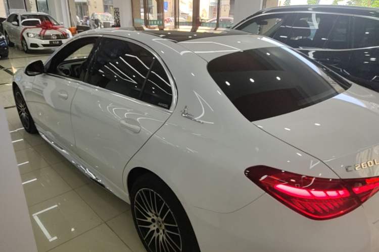 Used Mercedes-Benz C-Class 2023 Second Facelift C 260 L Sport Edition Rear Left 45 Deg
