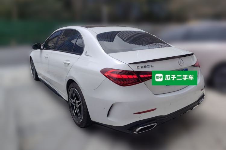 Used Mercedes-Benz C-Class 2023 C 260 L Bright Night Sports Edition Rear Left 45 Deg